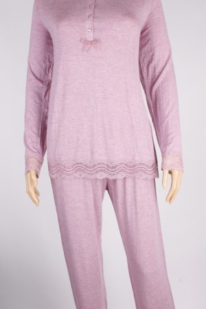 Pijama modal rosa Sielei