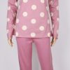pijama de topos rosa sielei