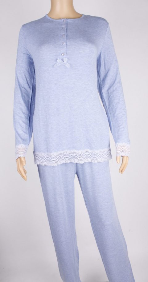 pijama liso azul Sielei