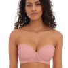 AA401109 ASE primary Freya Lingerie Tailored Ash Rose UW Moulded strapless Bra