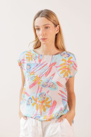 2502270 blusa estampada PAN